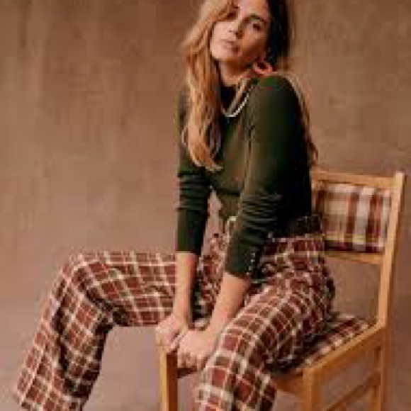 NWT Sézane Theophile Trousers 34/2 XS - Picture 7 of 8